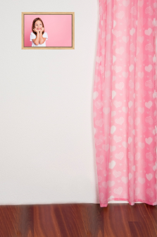 Tagvorhang rosa Nuria 